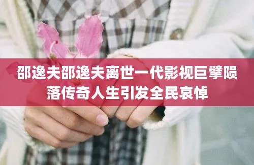 邵逸夫邵逸夫离世一代影视巨擘陨落传奇人生引发全民哀悼