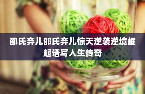 邵氏弃儿邵氏弃儿惊天逆袭逆境崛起谱写人生传奇