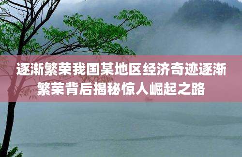 逐渐繁荣我国某地区经济奇迹逐渐繁荣背后揭秘惊人崛起之路